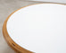 McGuire Organic Modern Rattan Pencil Reed Round Dining Table