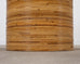 McGuire Organic Modern Rattan Pencil Reed Round Dining Table