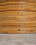 McGuire Organic Modern Rattan Pencil Reed Round Dining Table