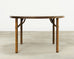McGuire Organic Modern Oak Card Games or Dining Table