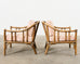 McGuire Organic Modern Rattan Living Room Suite