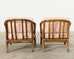 McGuire Organic Modern Rattan Living Room Suite