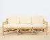 McGuire Organic Modern Rattan Sofa