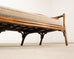 McGuire Organic Modern Rattan Double-Cane Panel Sofa Settee