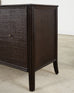Barbara Barry for McGuire Rattan Oak Raffia Sideboard Buffet