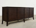Barbara Barry for McGuire Rattan Oak Raffia Sideboard Buffet