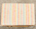 Pair of McGuire Rattan Organic Modern Footstool Benches