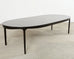 Barbara Barry for McGuire Oval Extension Dining Table 9.5 Ft