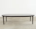 Barbara Barry for McGuire Oval Extension Dining Table 9.5 Ft