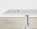 McKinnon and Harris "Maury" Square Aluminum Garden Dining Table