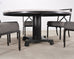 McKinnon and Harris Stone Top Dining Table and Six Dining Chairs