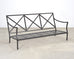 McKinnon and Harris Beaufort Aluminum Three-Seat Garden Sofa