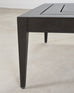 McKinnon and Harris Wyatt Square Aluminum Garden Coffee Table