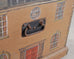 19th C. Country English Georgian House Facade Painted Trunk