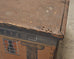 19th C. Country English Georgian House Facade Painted Trunk