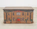 19th C. Country English Georgian House Facade Painted Trunk