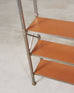Maison Jansen Style Steel Bronze Neoclassical Bookcase Étagère