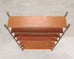 Maison Jansen Style Steel Bronze Neoclassical Bookcase Étagère