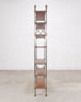 Maison Jansen Style Steel Bronze Neoclassical Bookcase Étagère