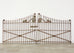 19th Century Stewart Iron Works Wrought Iron Double Entry Gates