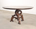 SOLD-Michael Taylor Panache Barcelona Baroque Dining Center Table