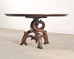 SOLD-Michael Taylor Panache Barcelona Baroque Dining Center Table