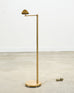 Mid-Century Modern Casella Brass Articulated Pharmacy Floor Lamp