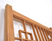 Mid-Century Four-Panel Teak Geometric Screen or Room Divider