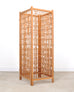 Mid-Century Four-Panel Teak Geometric Screen or Room Divider