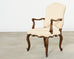 Set Six Minton-Spidell Regence Walnut Dining Chairs
