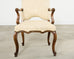 Set Six Minton-Spidell Regence Walnut Dining Chairs
