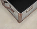 Timothy Oulton Steel and Leather London Steamer Hat Trunk