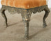 Set of Four Italian Baroque Style Dining Chairs with Mohair