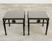 Pair of Neoclassical Style Granite Top Garden Drink Tables