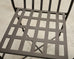 Set of Four Michael Taylor Montecito Bronzed Garden Counter Barstools