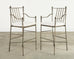 Set of Three Michael Taylor Designs Montecito Garden Barstools