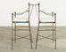Set of Three Michael Taylor Designs Montecito Garden Barstools