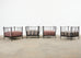 Set of Four Michael Taylor Design Montecito Chairs