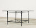 Michael Taylor Design Neoclassical Montecito Dining Table