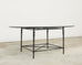 Michael Taylor Design Neoclassical Montecito Dining Table