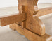 19th C. French Provincial Farmhouse Oak Dining Table 11 Ft.