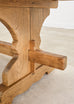 19th C. French Provincial Farmhouse Oak Dining Table 11 Ft.