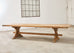 19th C. French Provincial Farmhouse Oak Dining Table 11 Ft.