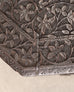 Anglo-Indian Kashmiri Style Carved Wood Octagonal Side Table