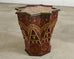 Moorish Middle Eastern Star Shaped Painted Drink Table
