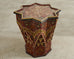 Moorish Middle Eastern Star Shaped Painted Drink Table
