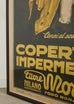 Achille Luciano Mauzan Commercial Ad Poster for Moretti