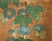 Japanese Edo Six Panel Screen Flowering Morning Glory