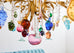 Venetian Murano Glass Fruit Eight Light Chandelier