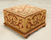 Pair of 19th Century Victorian Needlepoint Square Footstools